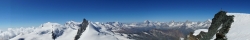 Das Panorama vom Gipfel