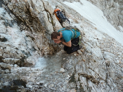 Frisches Bergwasser - lecker!