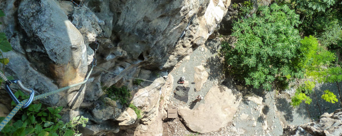 Schöner, zerklüfteter Fels am Crazy Horse Rock