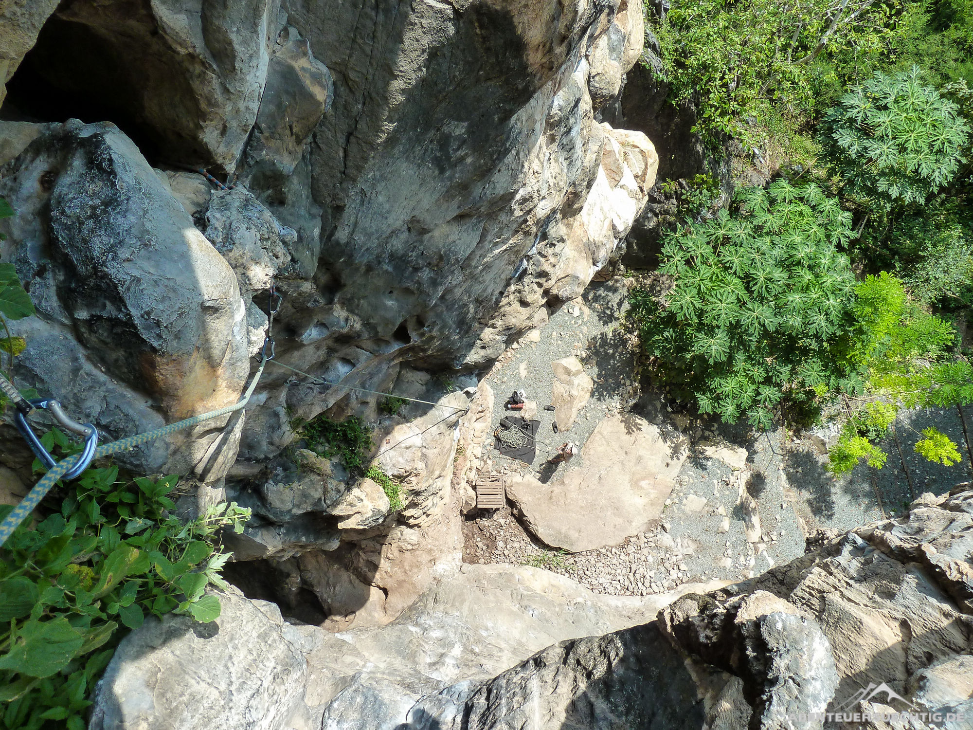 Schöner, zerklüfteter Fels am Crazy Horse Rock